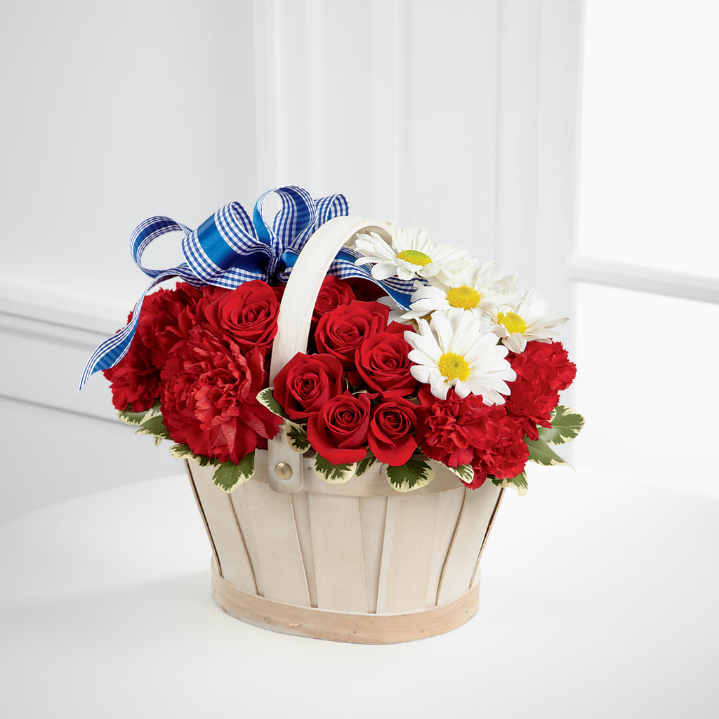 Justice Basket – La La Florist, Baldwin Park CA