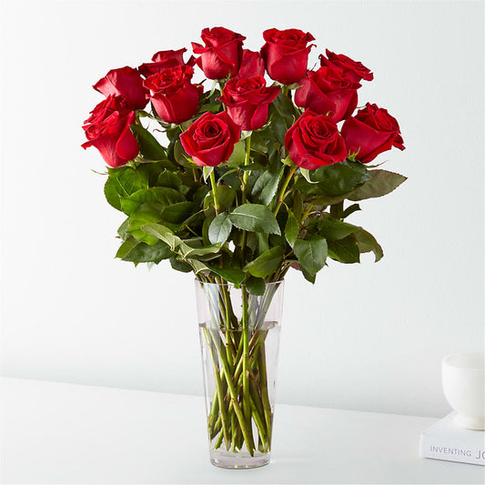 Long Stem Red Rose Bouquet – La La Florist, Baldwin Park CA