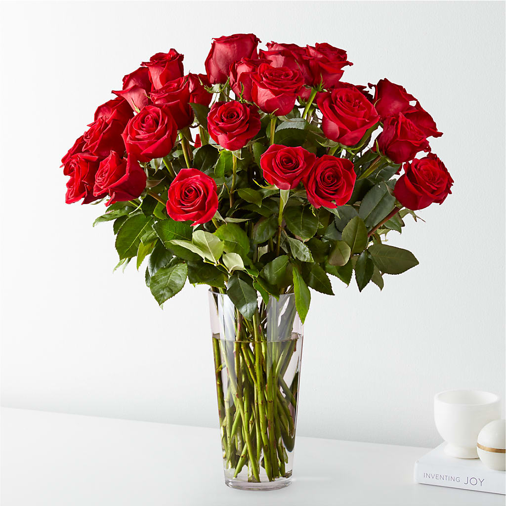 Long Stem Red Rose Bouquet – La La Florist, Baldwin Park CA