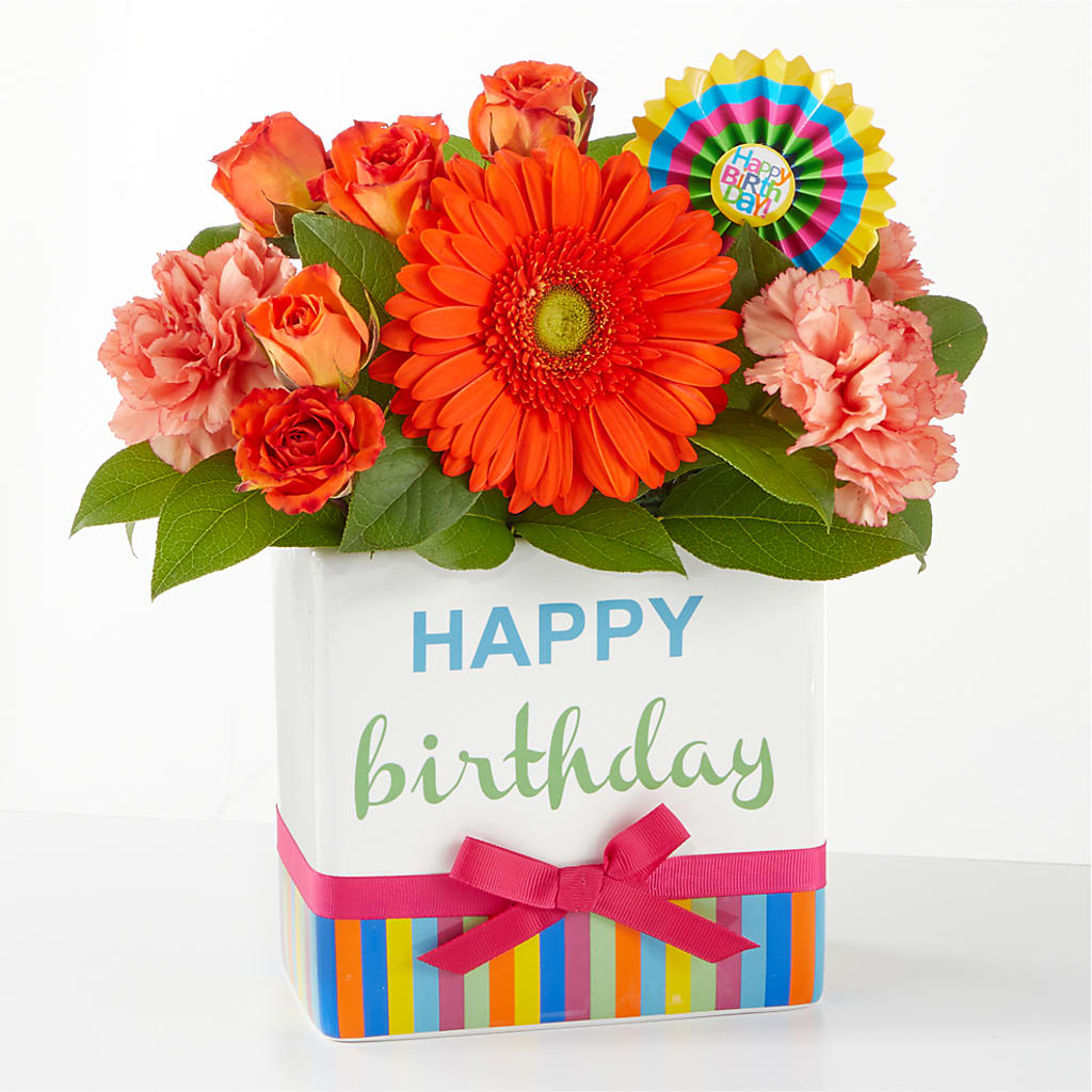 Birthday Surprise Bouquet – La La Florist, Baldwin Park CA