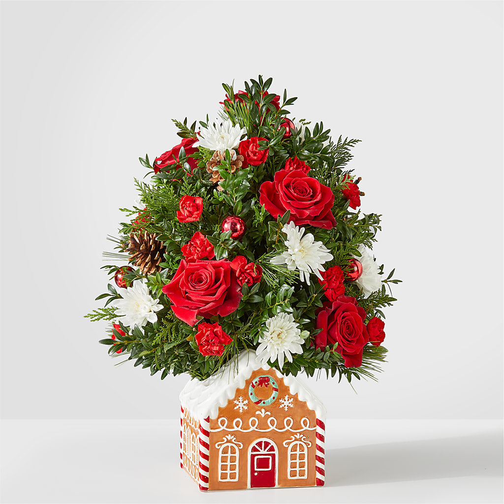 Spiced Gingerbread Tree – La La Florist, Baldwin Park CA