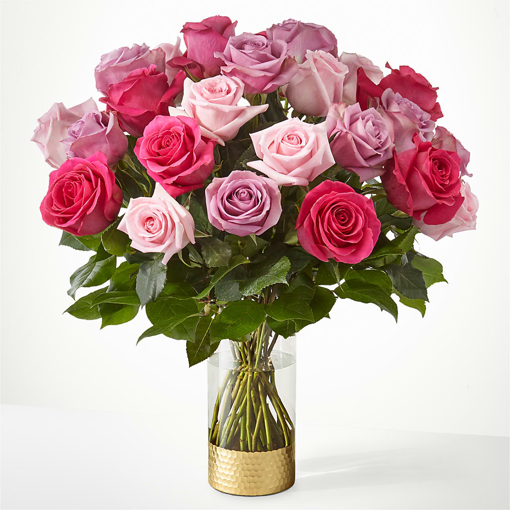 Pure Beauty Mixed Roses – La La Florist, Baldwin Park CA