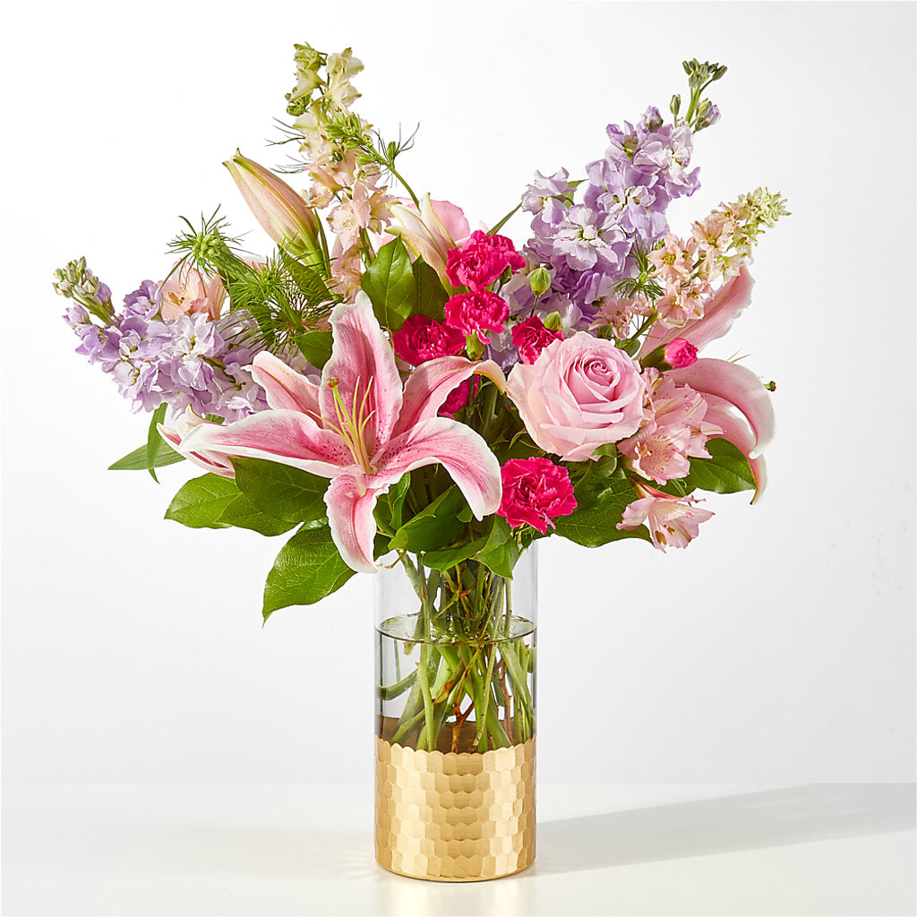 Mauvelous Bouquet – La La Florist, Baldwin Park CA