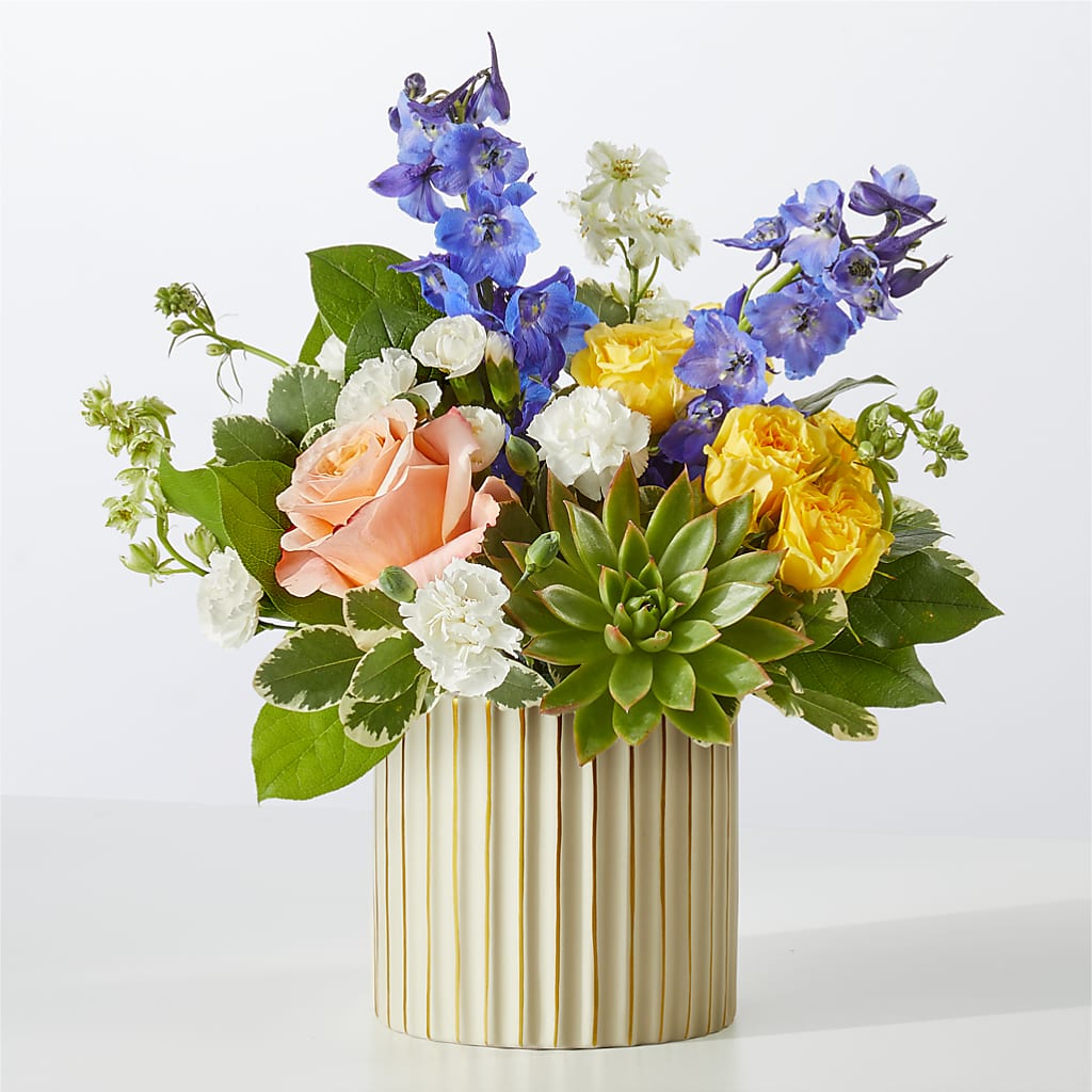 Cobalt Reverie Bouquet – La La Florist, Baldwin Park CA