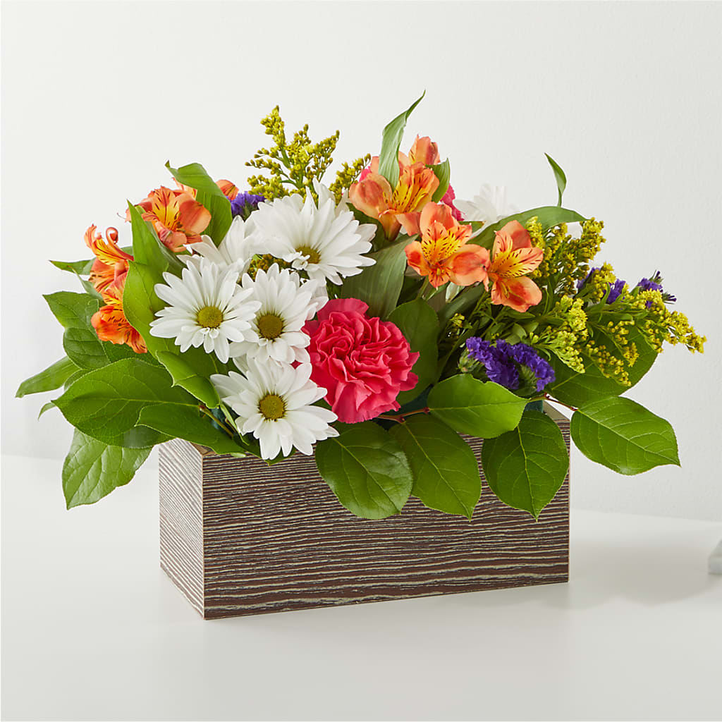 Oopsie Daisy Box Bouquet – La La Florist, Baldwin Park CA