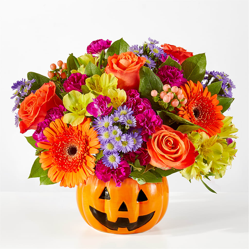 Tricks & Treats Pumpkin – La La Florist, Baldwin Park CA