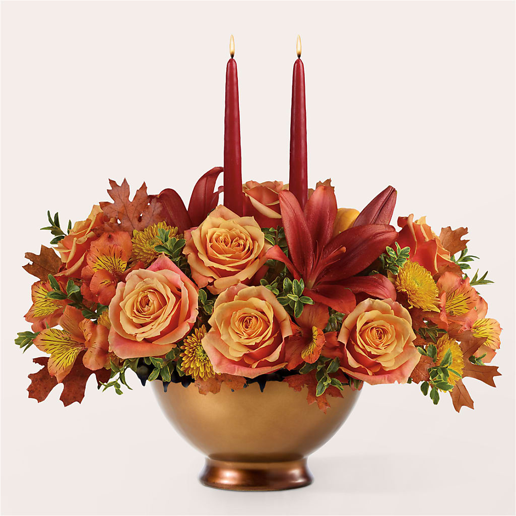 Harvest Table Centerpiece – La La Florist, Baldwin Park CA