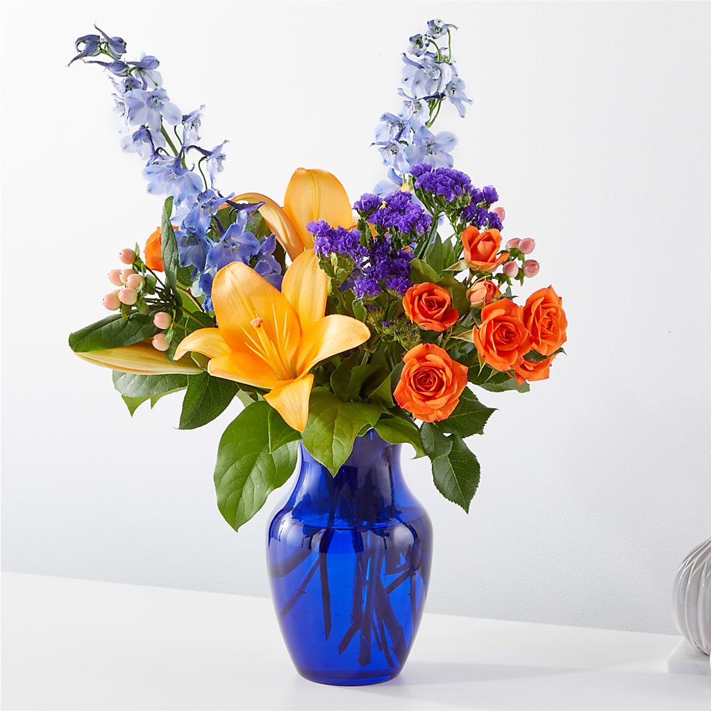 Radiant Citrus Bouquet – La La Florist, Baldwin Park CA