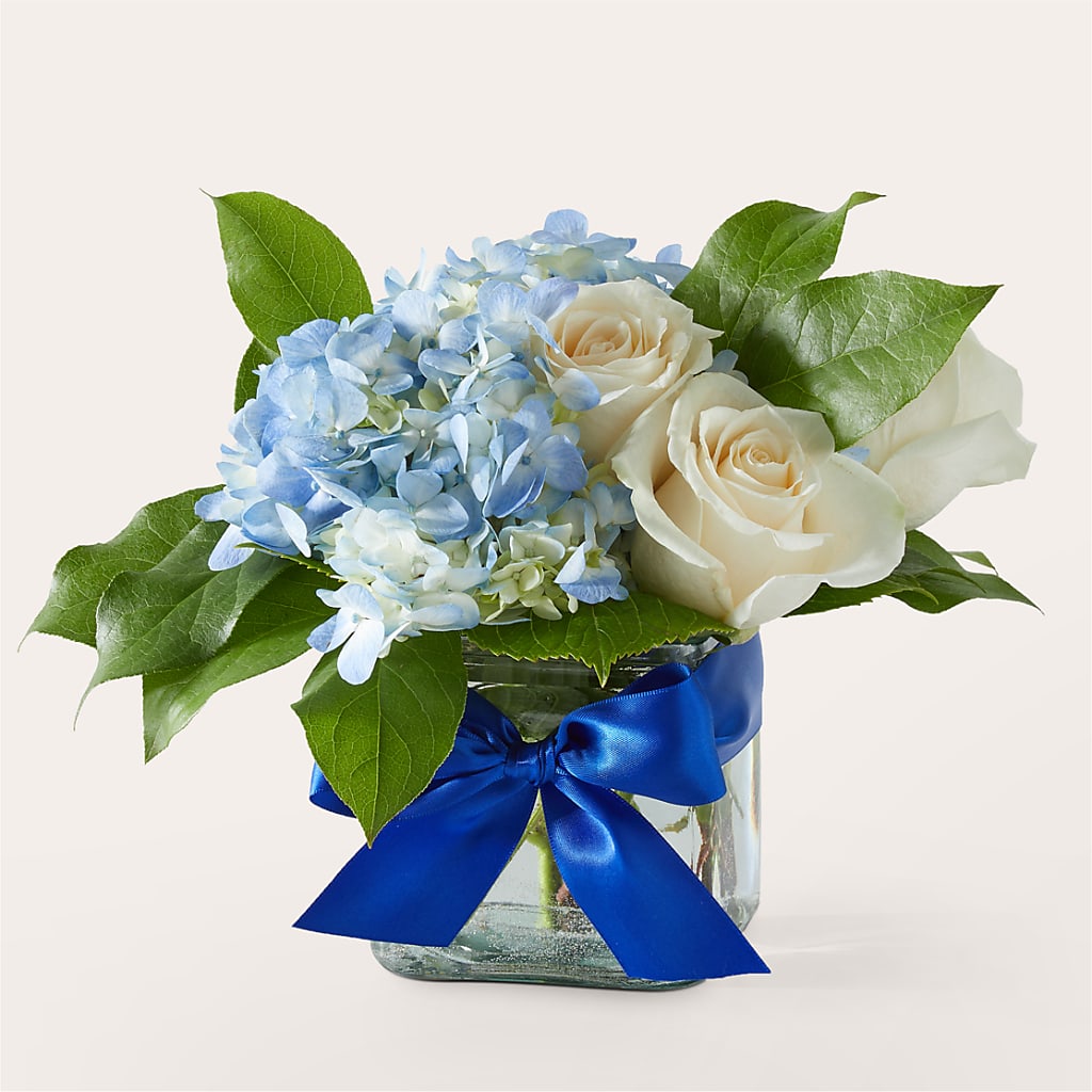 Sky Blue Delight Bouquet – La La Florist, Baldwin Park CA