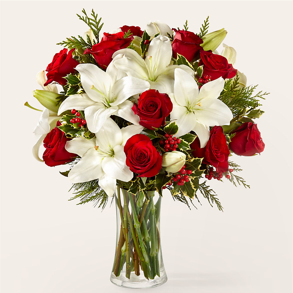 Sparkling Snowflakes Bouquet – La La Florist, Baldwin Park CA