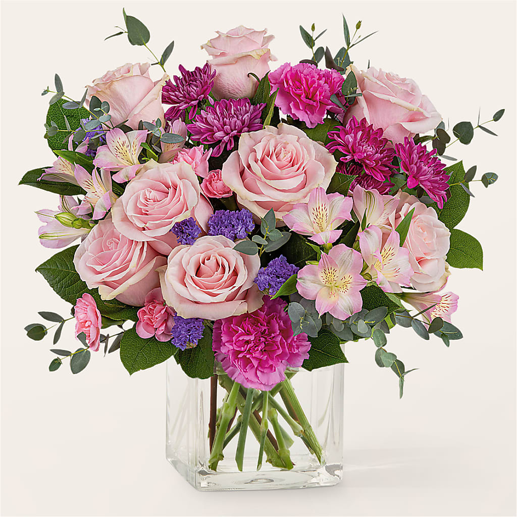 Rosy Radiance Bouquet – La La Florist, Baldwin Park CA