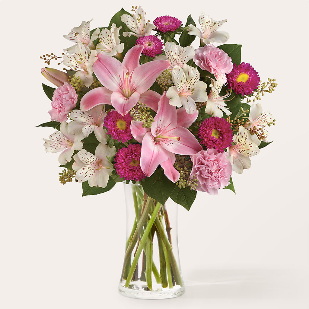 Feeling Fuchsia Bouquet – La La Florist, Baldwin Park CA