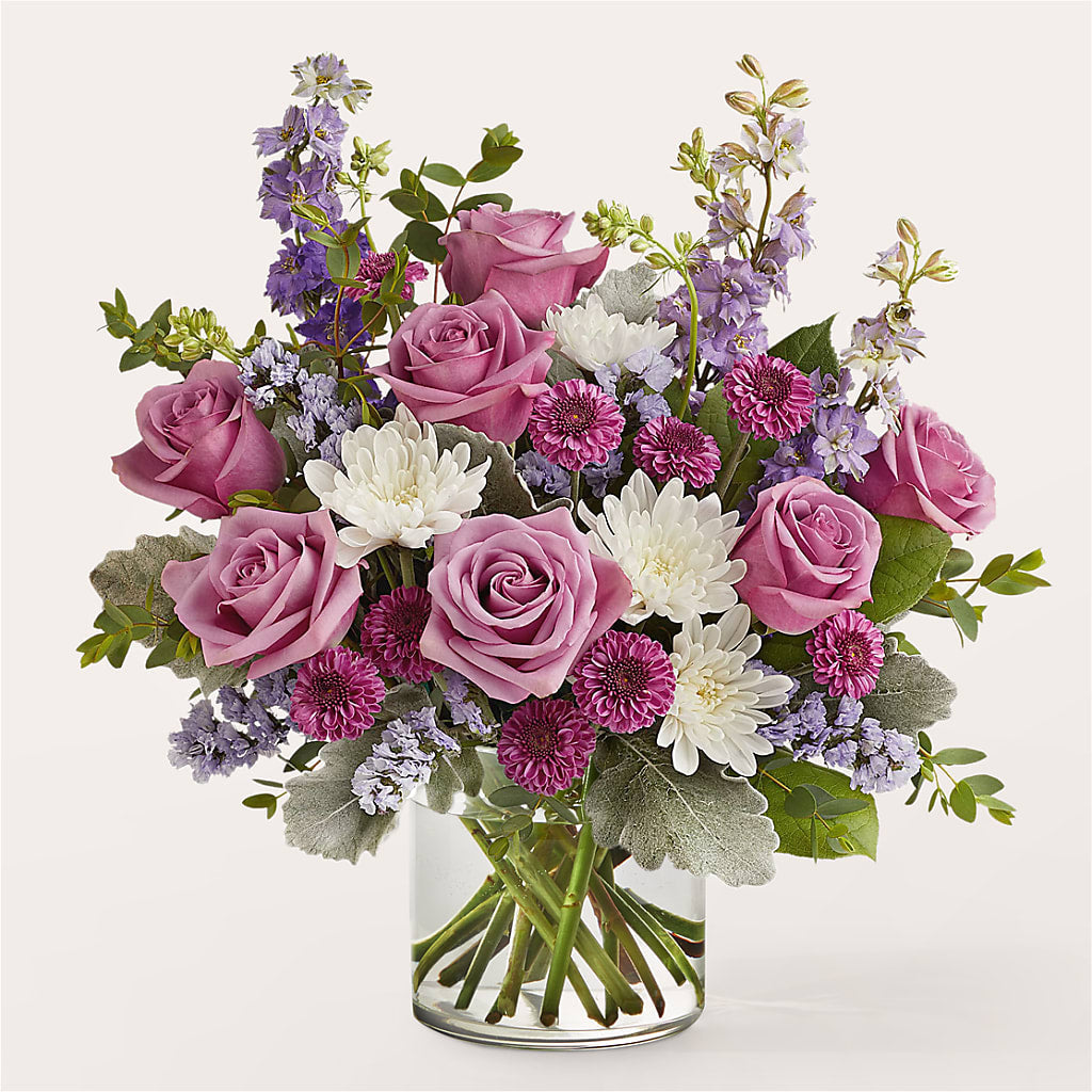 Violet Frost Bouquet – La La Florist, Baldwin Park CA