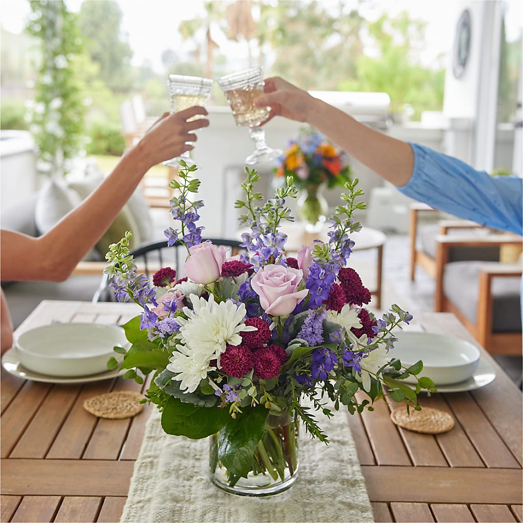 Violet Frost Bouquet – La La Florist, Baldwin Park CA