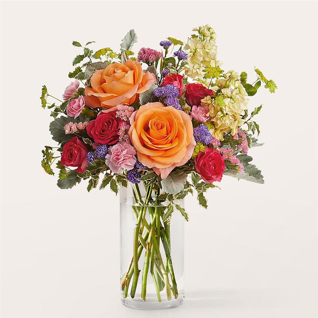 Tangerine Tango Bouquet – La La Florist, Baldwin Park CA
