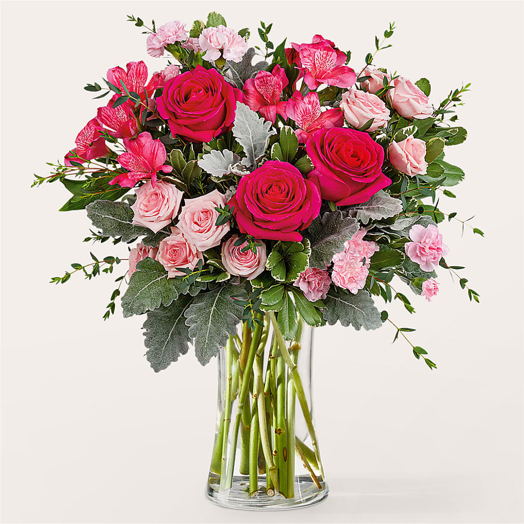 Tickled Pink Bouquet – La La Florist, Baldwin Park CA