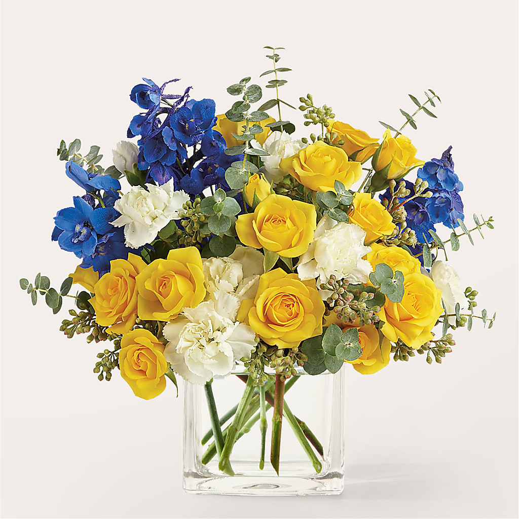 Sparkling Citrine Bouquet – La La Florist, Baldwin Park CA
