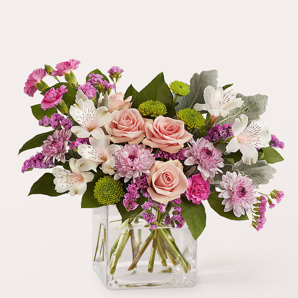 Pink Suede Bouquet – La La Florist, Baldwin Park CA