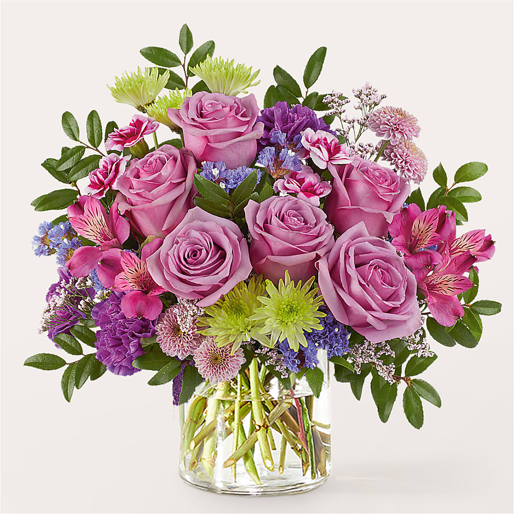 Glass Half Full Bouquet – La La Florist, Baldwin Park CA