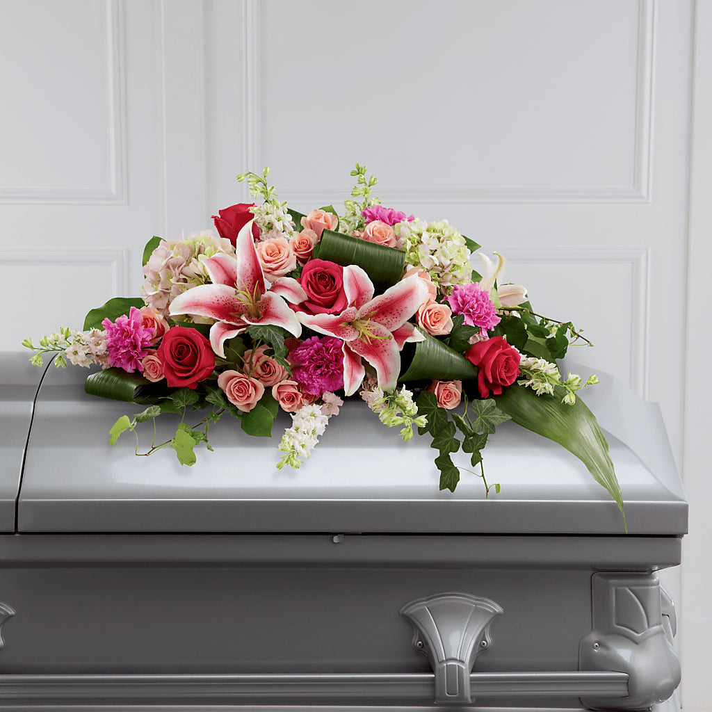 Splendid Grace Casket Spray – La La Florist, Baldwin Park CA
