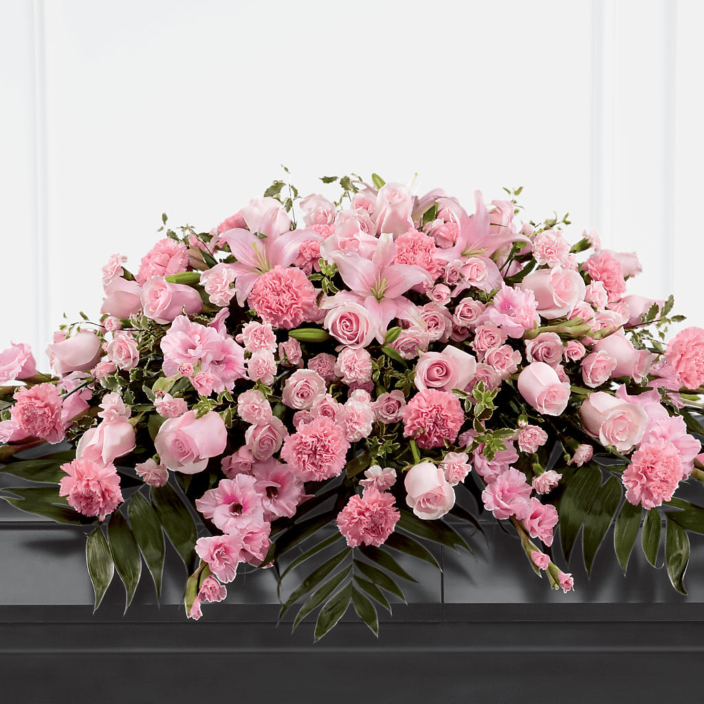 Garden of Comfort Casket Spray (Standard) – La La Florist, Baldwin Park CA