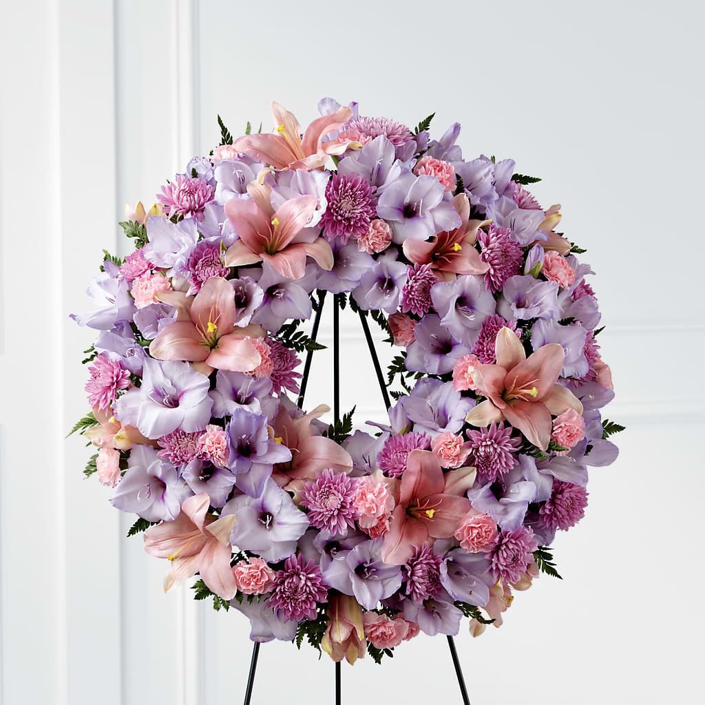 Beloved Friend Wreath – La La Florist, Baldwin Park CA