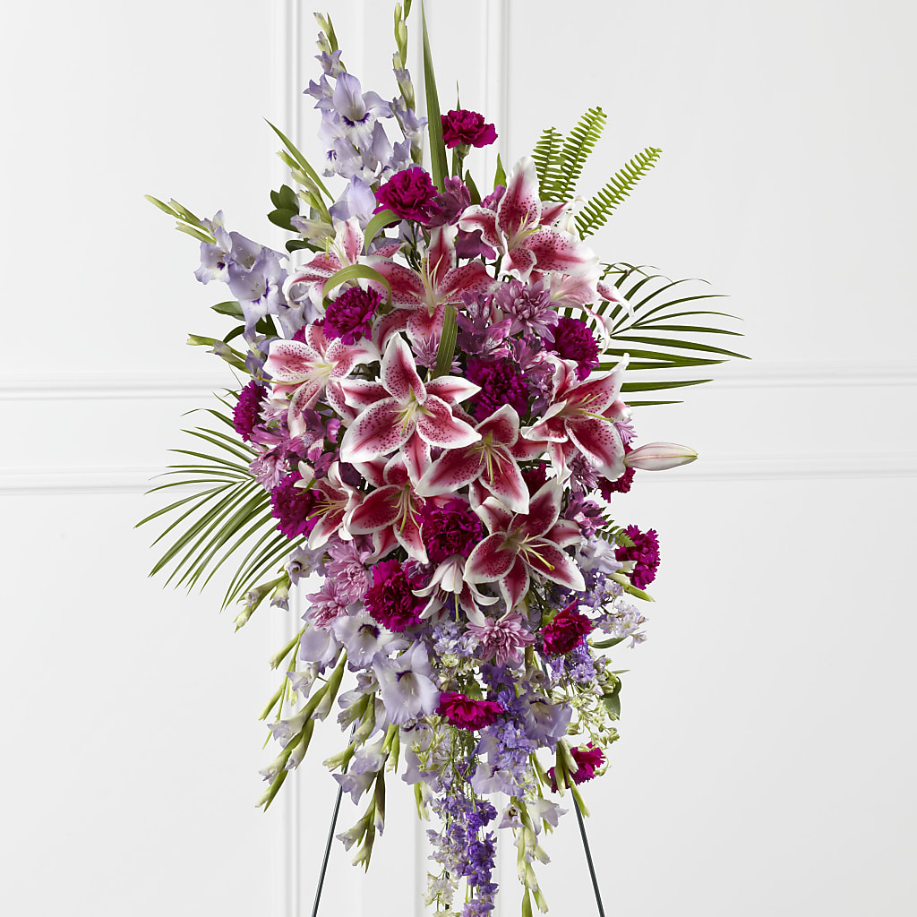 Tender Touch Standing Spray – La La Florist, Baldwin Park CA