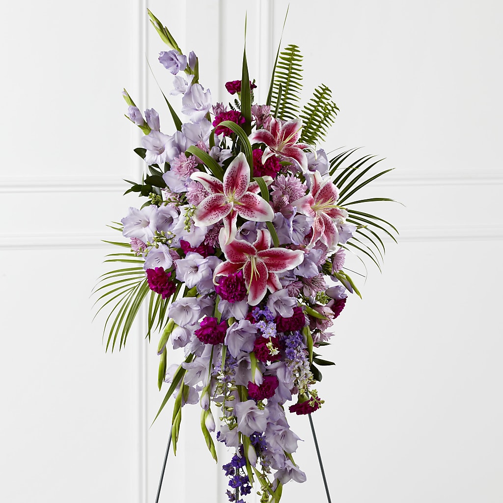 Tender Touch Standing Spray – La La Florist, Baldwin Park CA