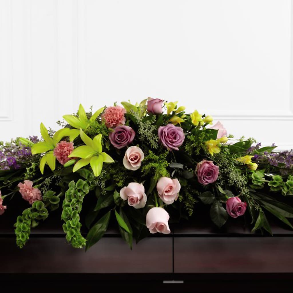 Forever Beloved Casket Spray – La La Florist, Baldwin Park CA