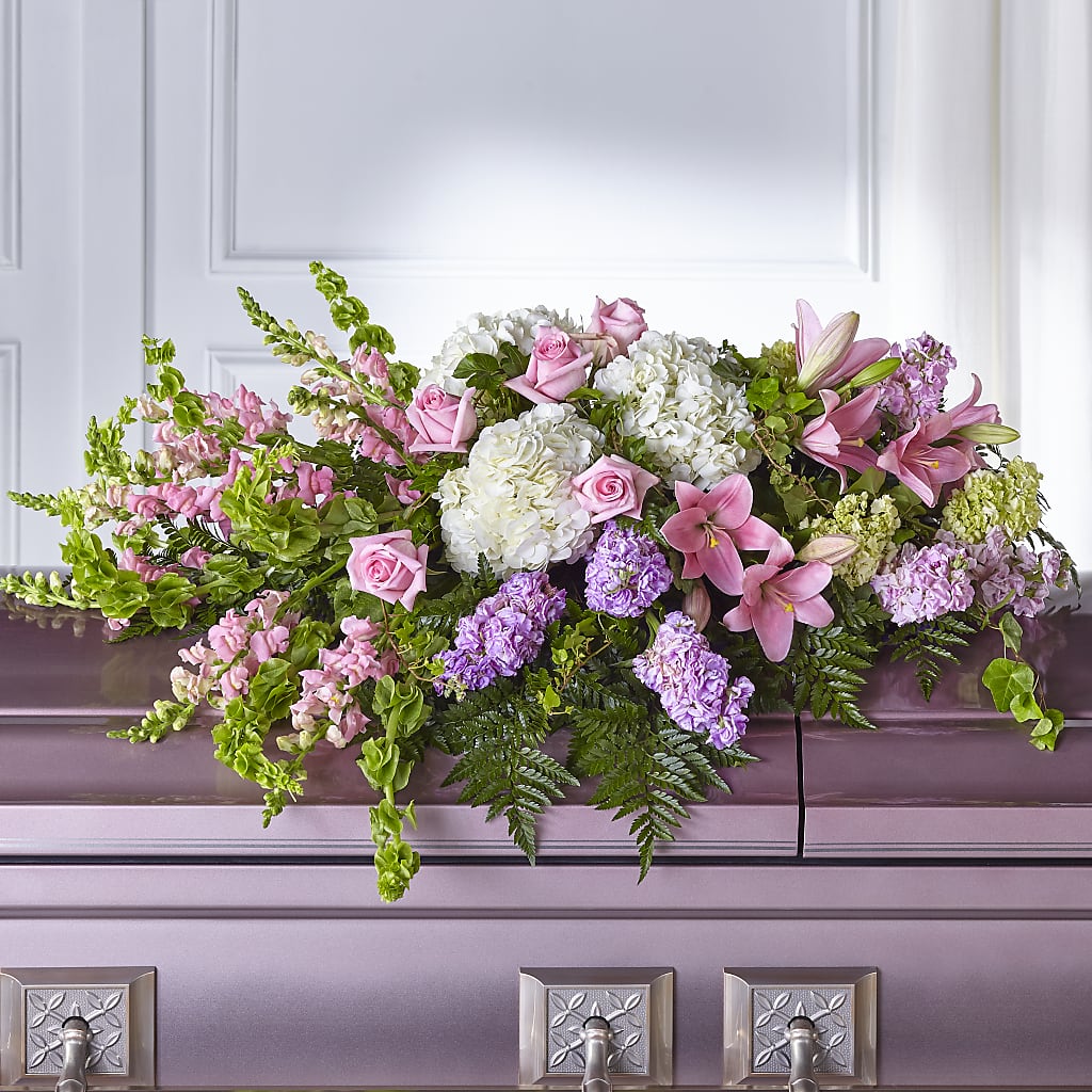 Life's Gratitude Casket Spray – La La Florist, Baldwin Park CA