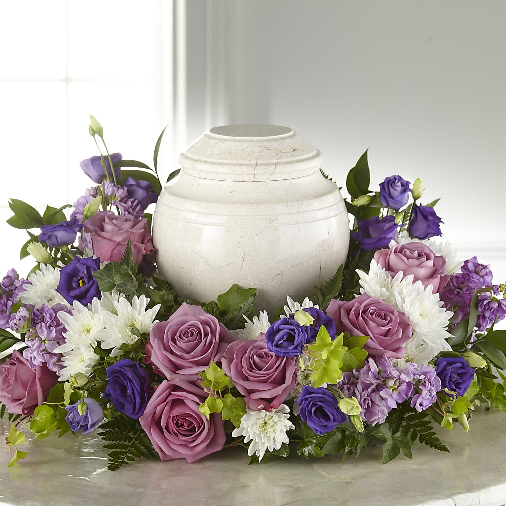 Blooming Sympathy Cremation Adornment – La La Florist, Baldwin Park CA
