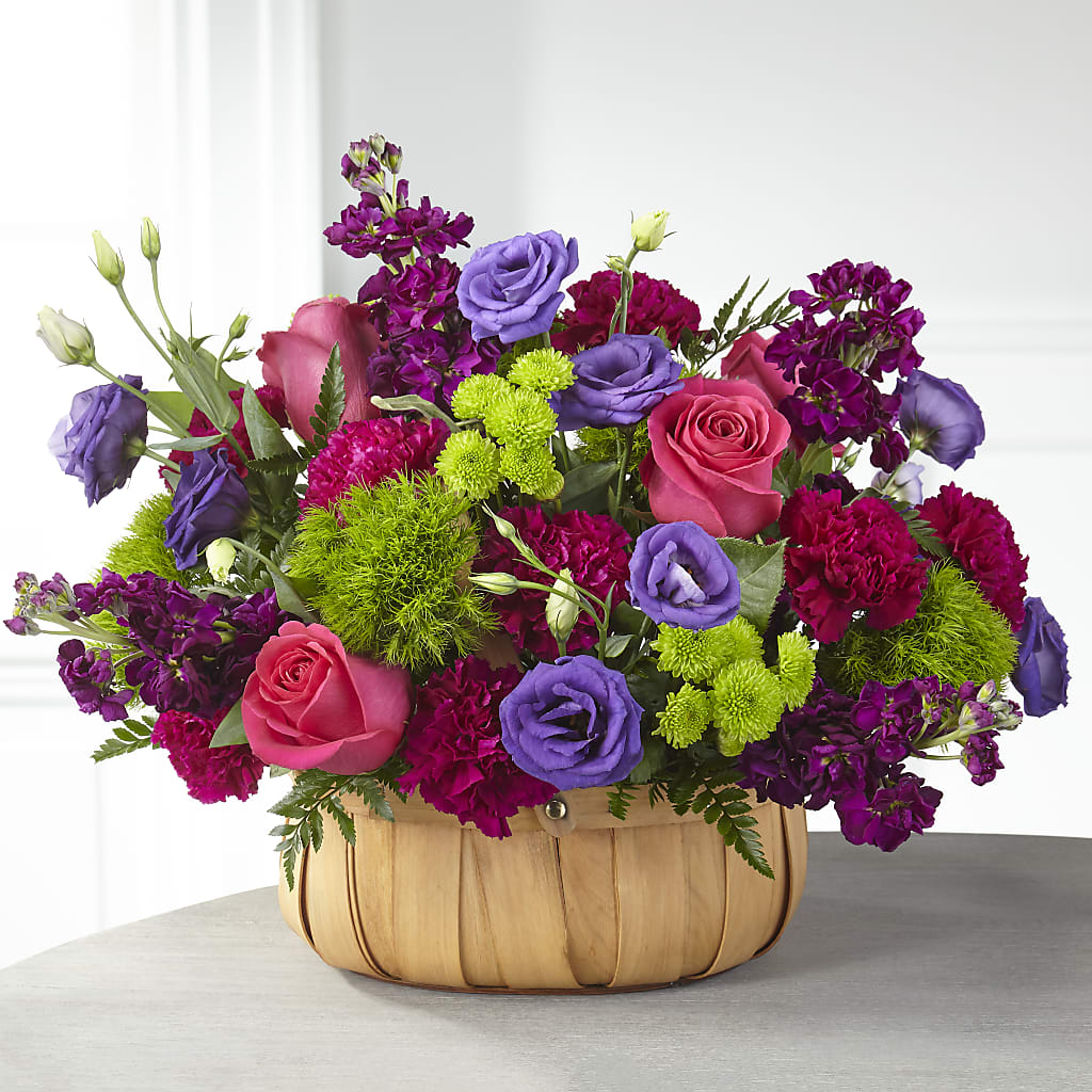 Serene Sanctuary Basket – La La Florist, Baldwin Park CA