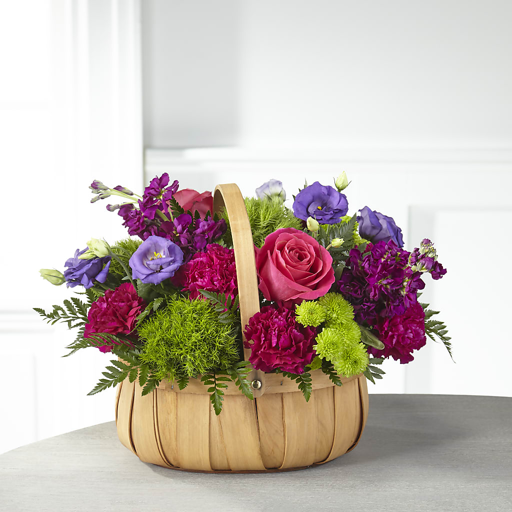 Serene Sanctuary Basket – La La Florist, Baldwin Park CA