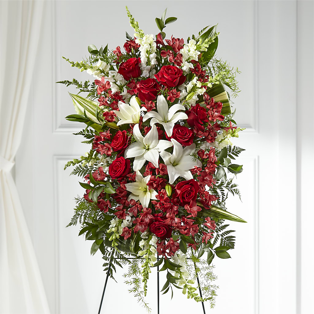 Everlasting Memory Standing Spray – La La Florist, Baldwin Park CA