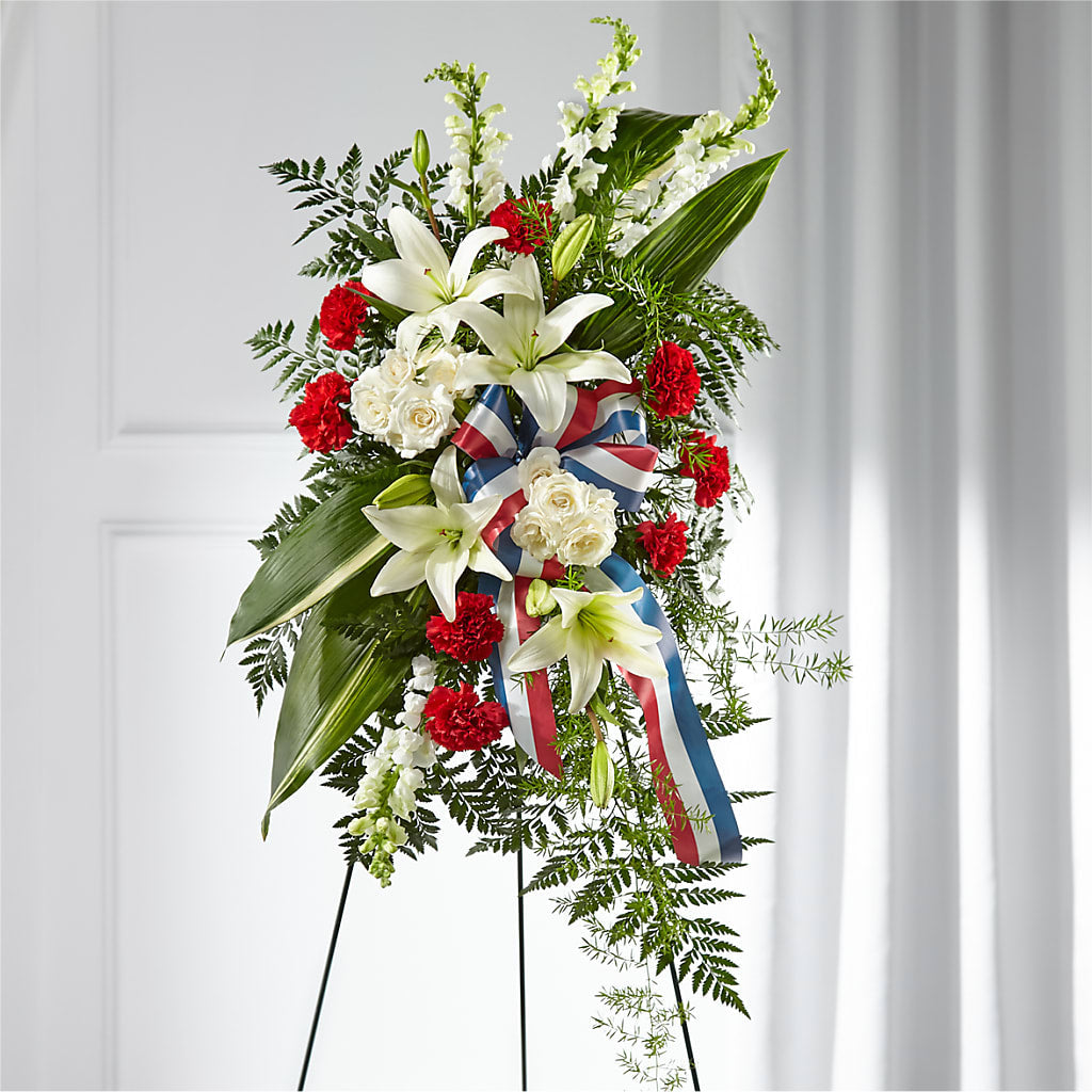 Stars of Life Standing Spray – La La Florist, Baldwin Park CA