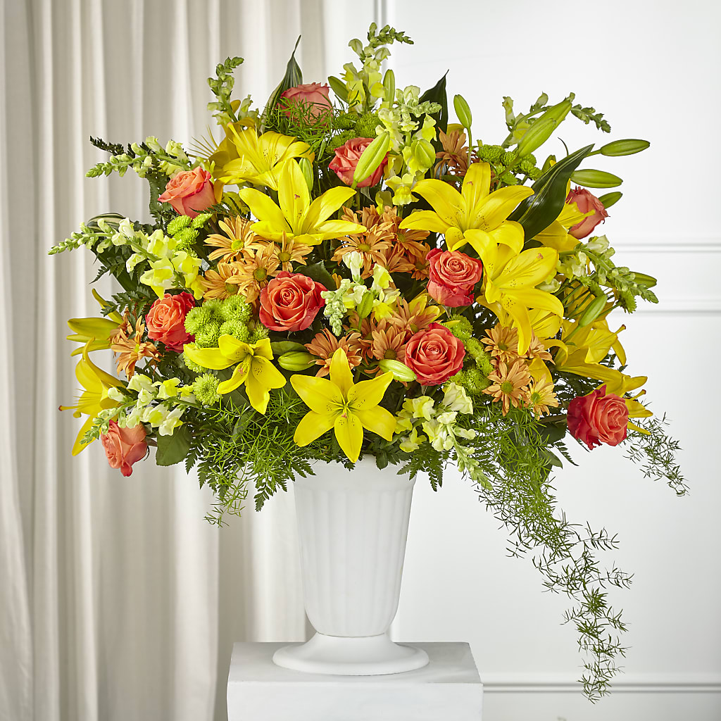 Fall Sentiments Arrangement – La La Florist, Baldwin Park CA