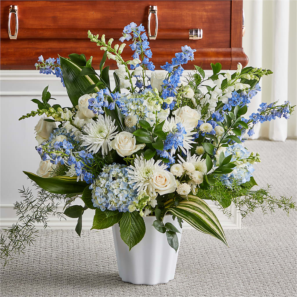 Everlasting Memories Floor Basket – La La Florist, Baldwin Park CA