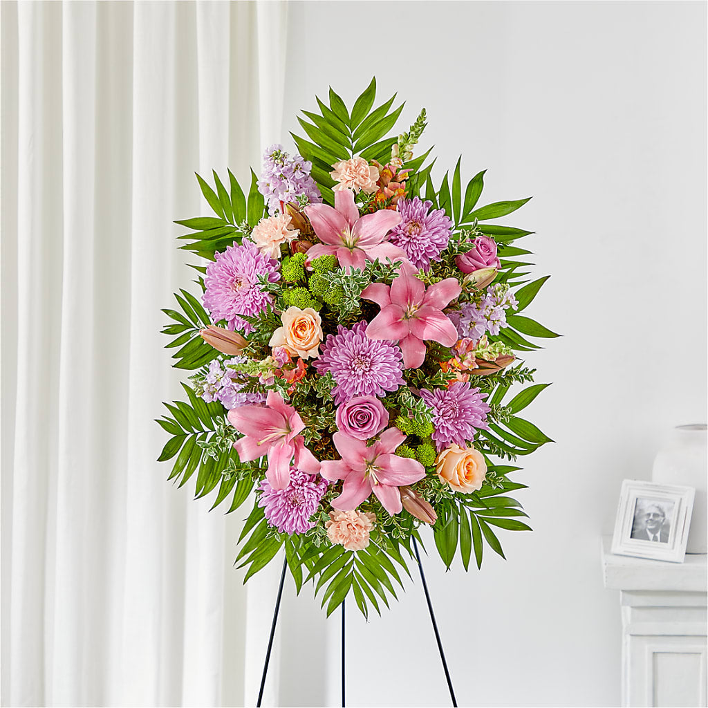 Love & Light Standing Spray – La La Florist, Baldwin Park CA