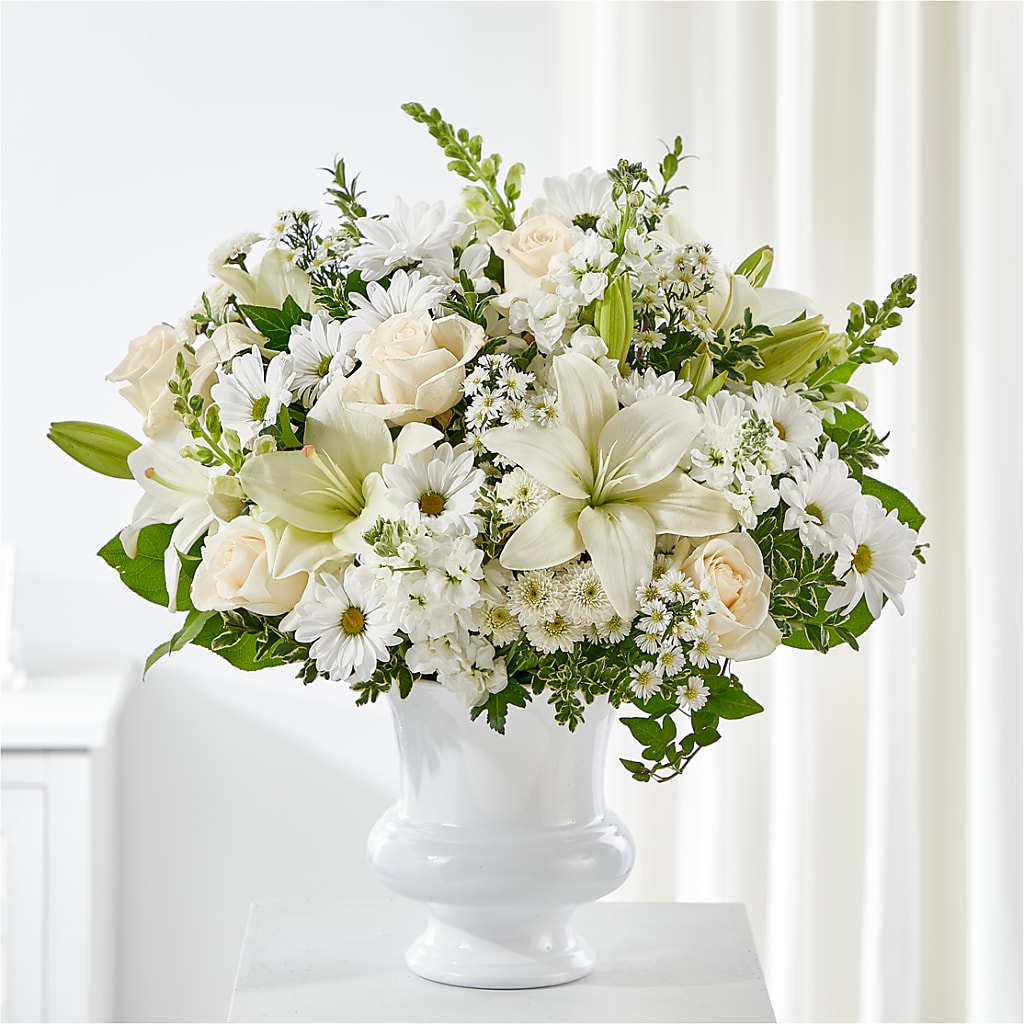 Uplifting Urn Arrangement – La La Florist, Baldwin Park CA
