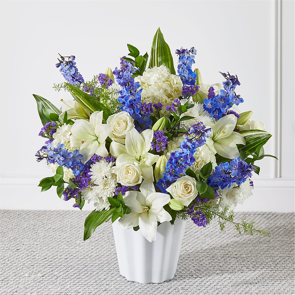 Take Comfort Floor Basket – La La Florist, Baldwin Park CA
