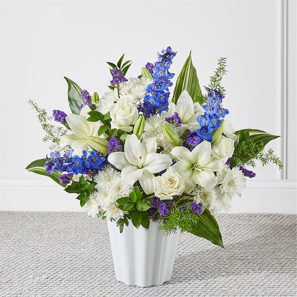 Take Comfort Floor Basket – La La Florist, Baldwin Park CA