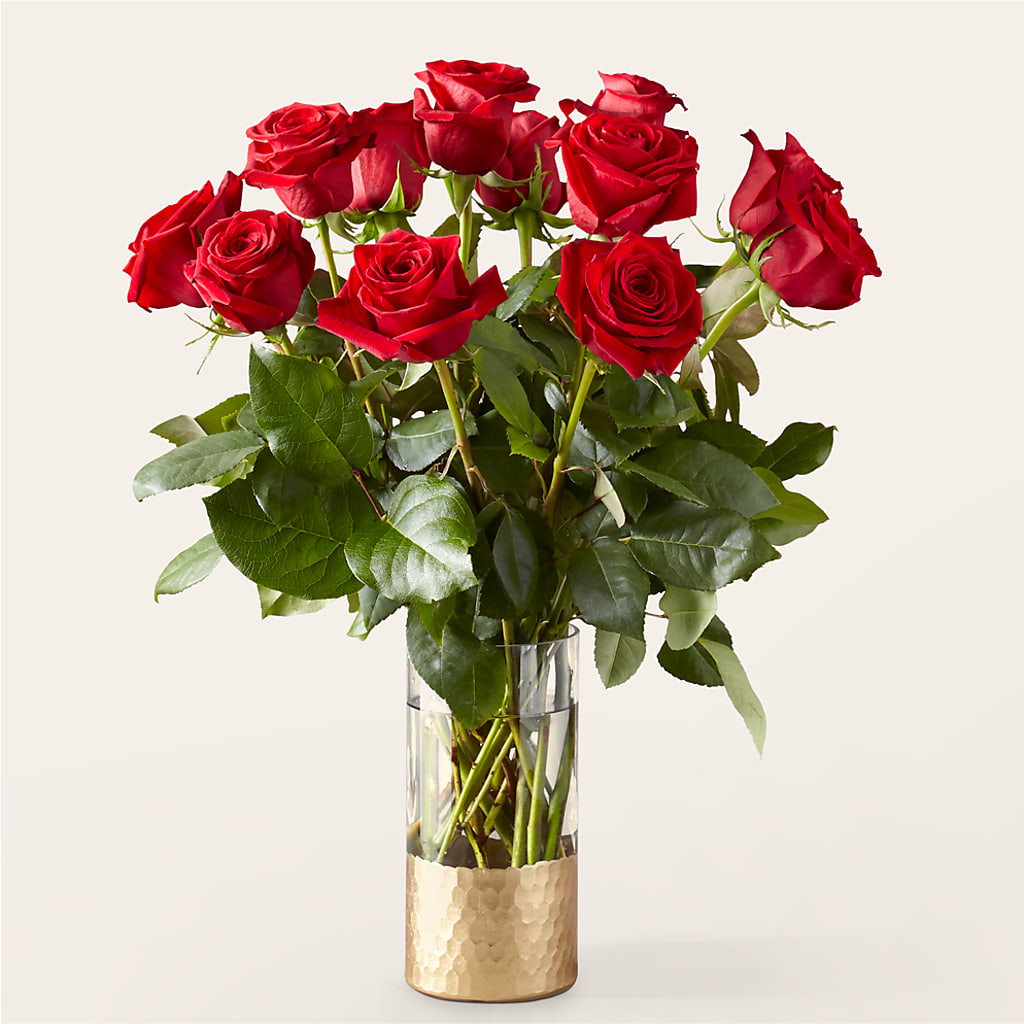 Classic Love Red Rose Bouquet – La La Florist, Baldwin Park CA