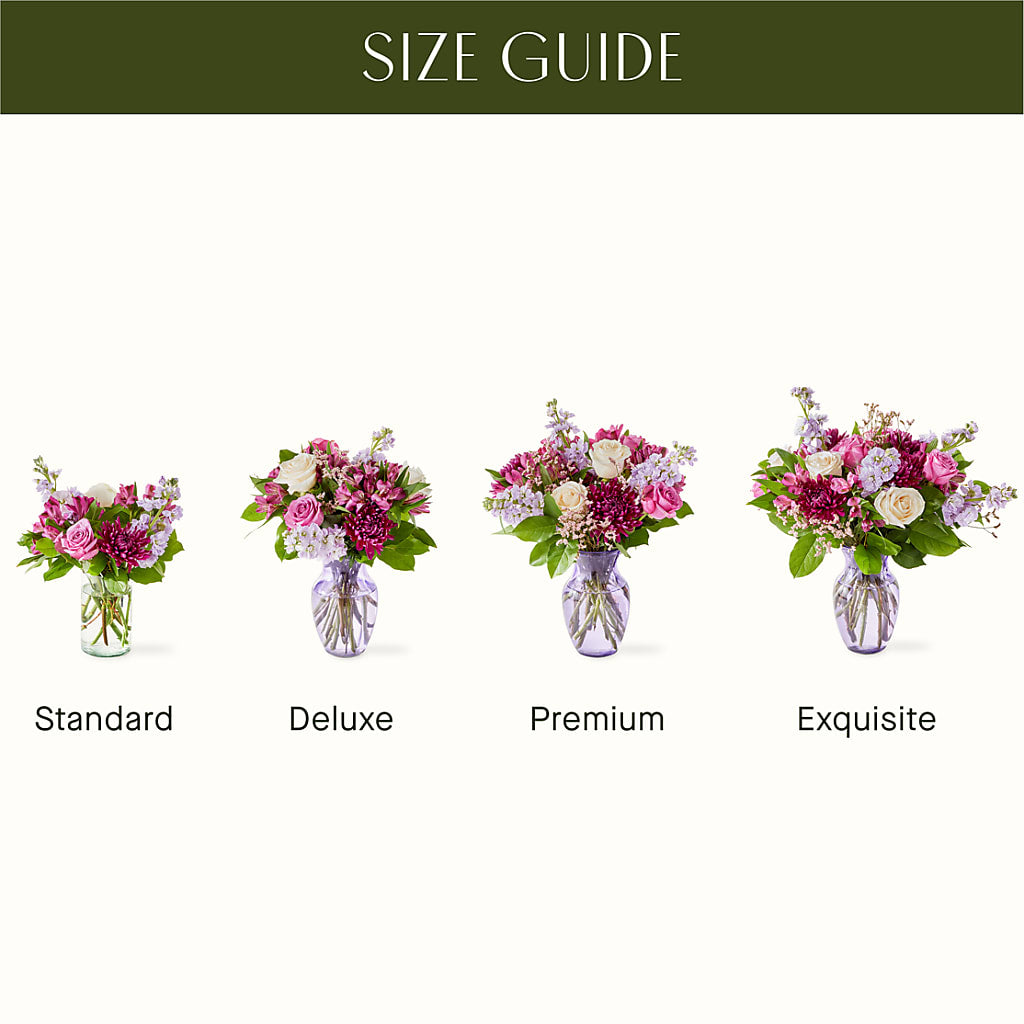 Amethyst Dreams Bouquet – La La Florist, Baldwin Park CA