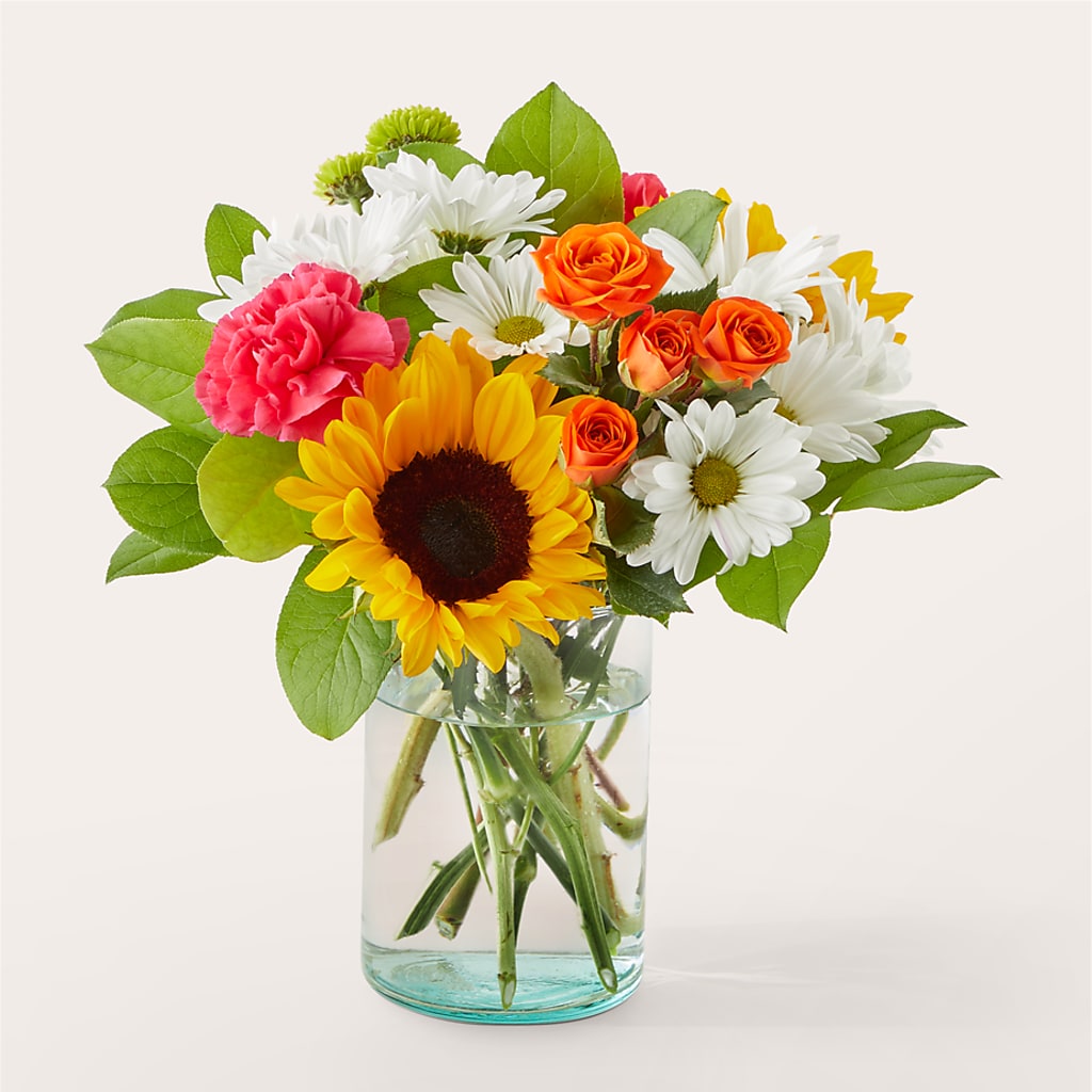 Sun-drenched Blooms Bouquet – La La Florist, Baldwin Park CA
