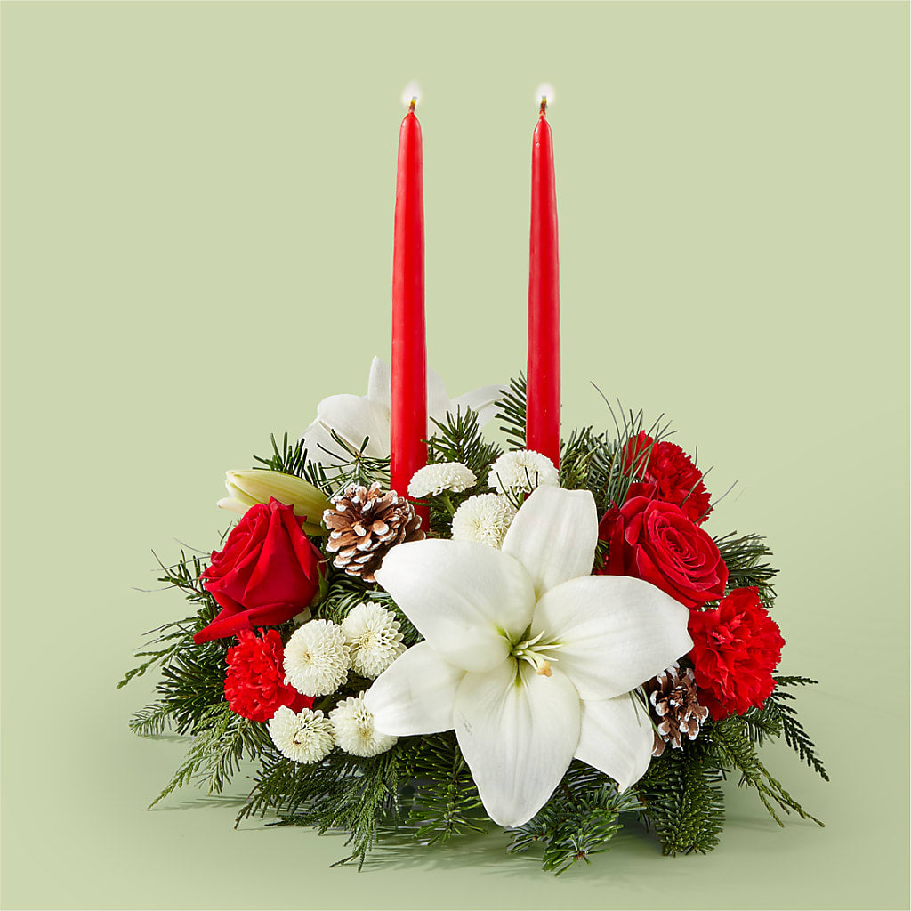 Seasonal Festivities Centerpiece – La La Florist, Baldwin Park CA