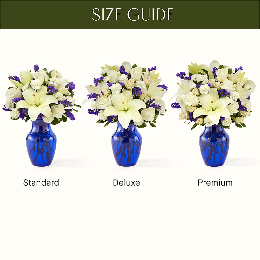 Sapphire Rush Bouquet – La La Florist, Baldwin Park CA