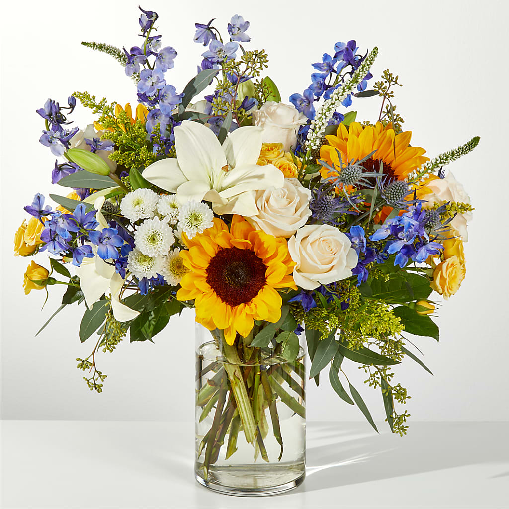 Wonderfully Sunny Bouquet – La La Florist, Baldwin Park CA