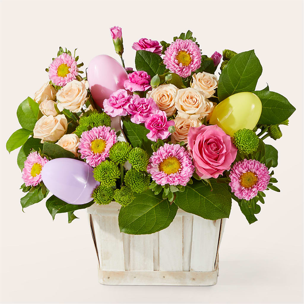 Get Eggcited Basket – La La Florist, Baldwin Park CA