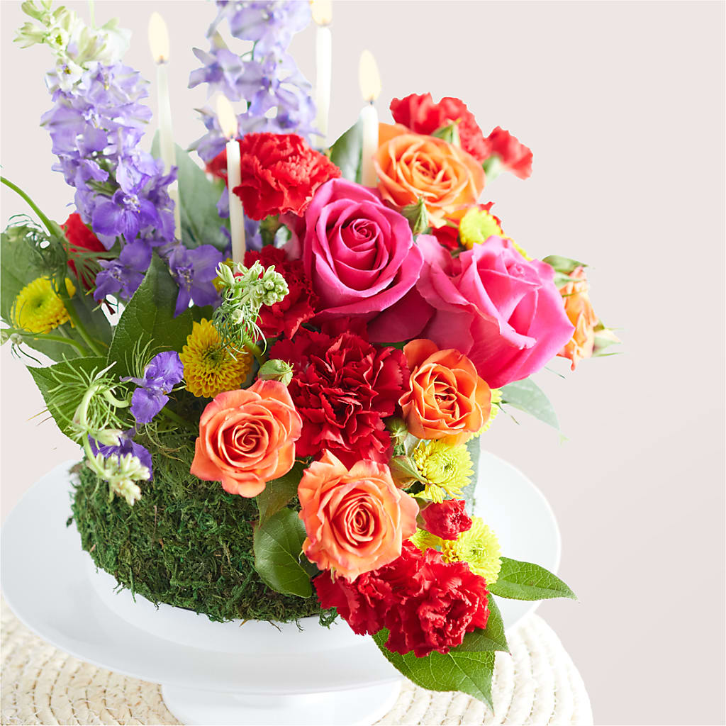 Best Year Yet Floral Cake – La La Florist, Baldwin Park CA