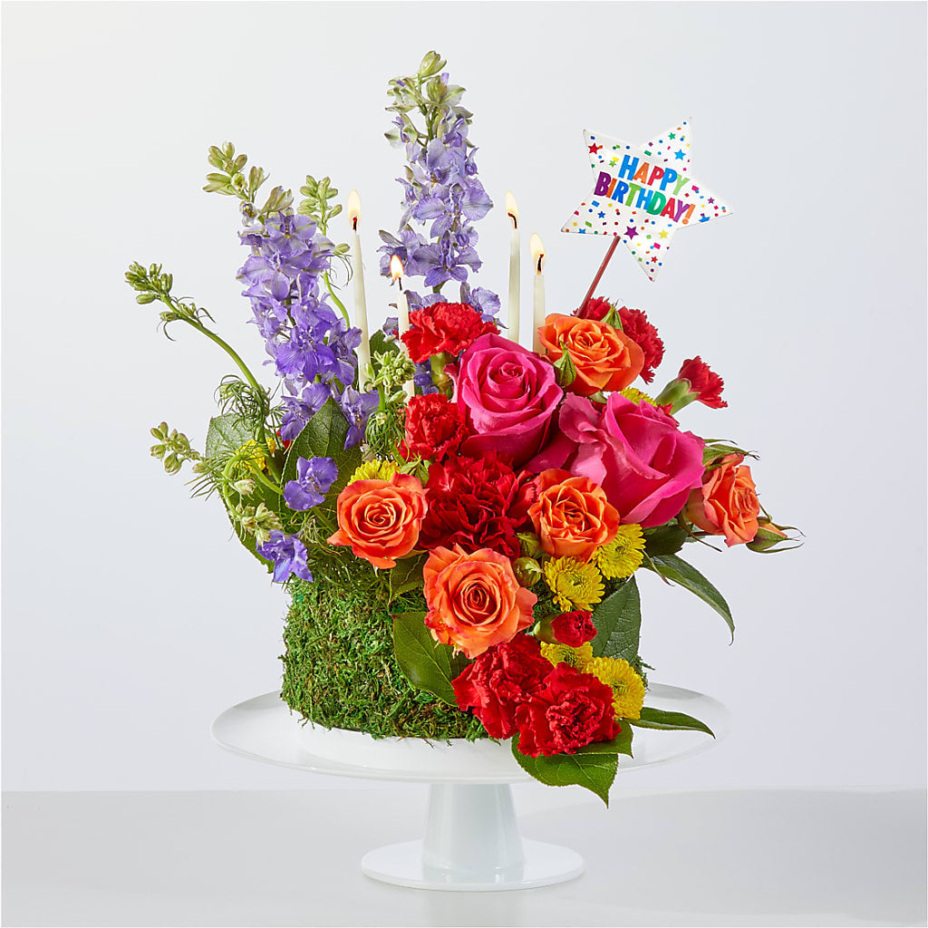 Best Year Yet Floral Cake – La La Florist, Baldwin Park CA